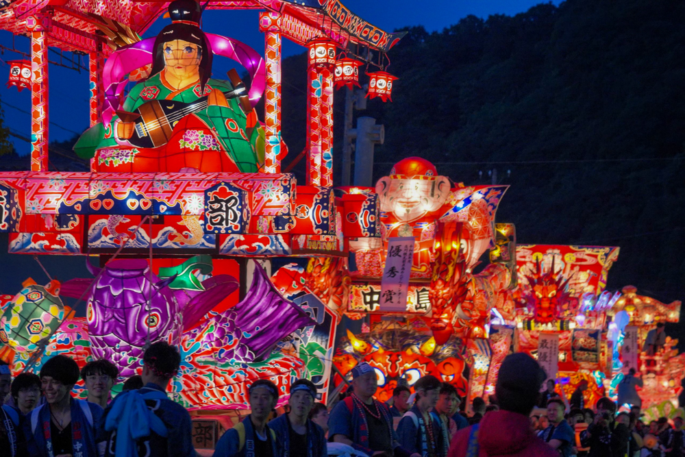 庄川観光祭、山車、６月夏、富山県砺波市の観光・撮影スポット