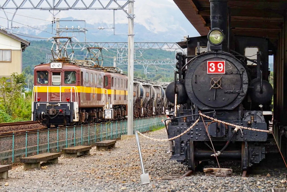 貨物鉄道博物館、丹生川駅、三岐鉄道、9月秋の花、三重県いなべ市の観光・撮影スポットの名所