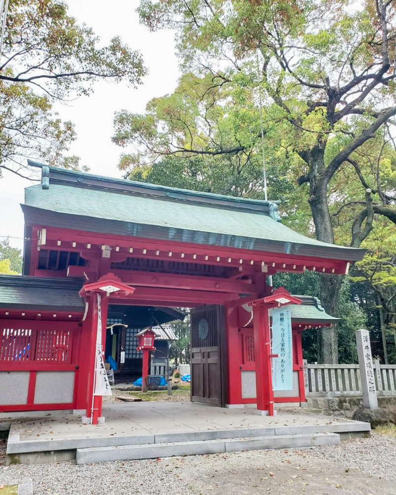 伊冨利部神社、3月、愛知県一宮市の観光・撮影スポットの画像と写真