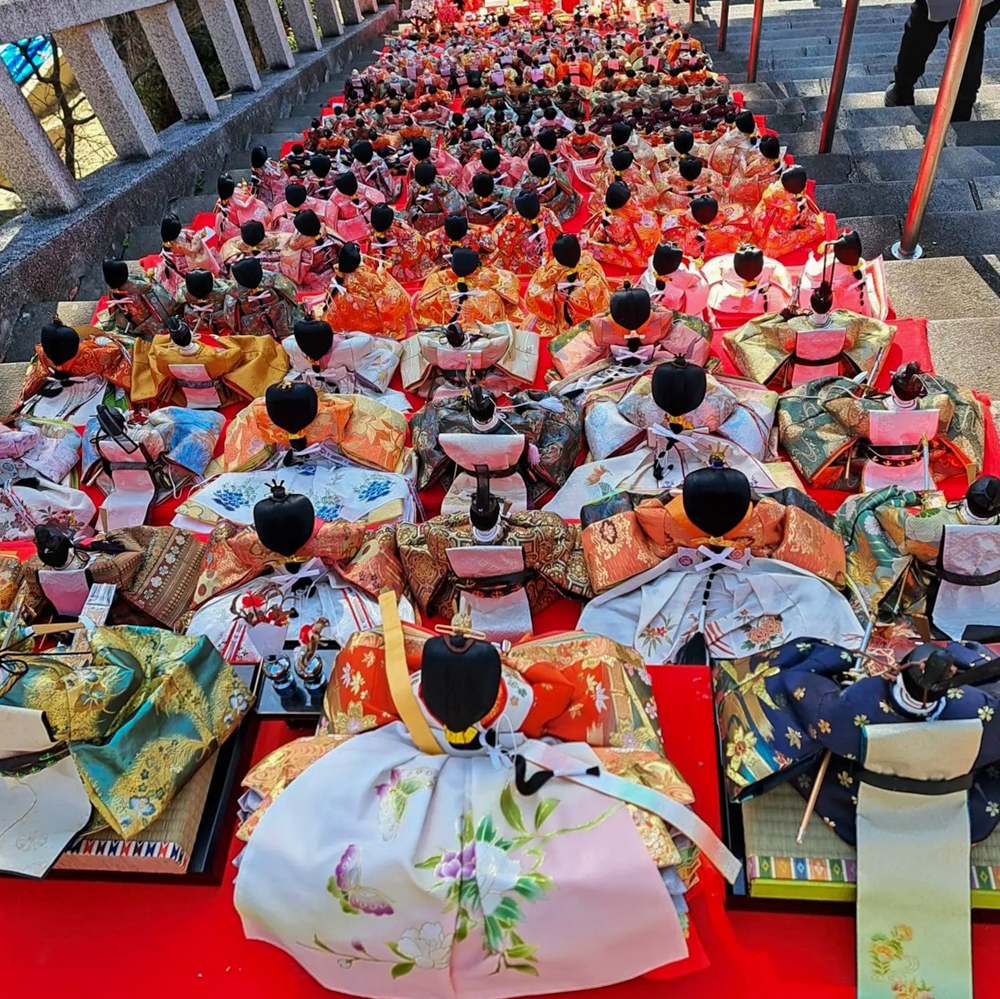 可睡斎、ひな祭り、2月春、静岡県袋井市の観光・撮影スポットの名所