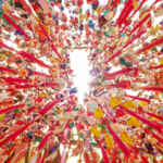 マリオット名古屋、吊り雛、「雛（ひな）のつるし飾り」、ひな祭り、2月春、名古屋市中村区の観光・撮影スポットの名所