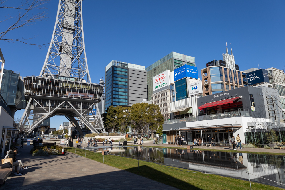 名古屋市栄、1月冬、名古屋市中区の観光・撮影スポット