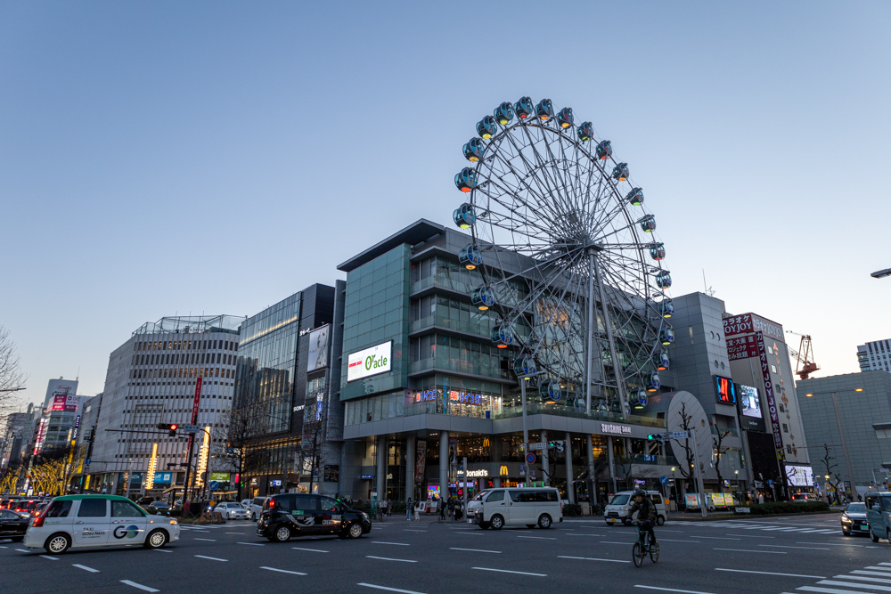 名古屋市栄、1月冬、名古屋市中区の観光・撮影スポット