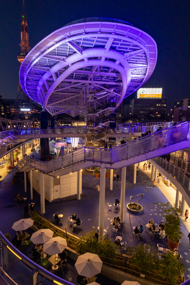 名古屋市栄、夜景、1月冬、名古屋市中区の観光・撮影スポット