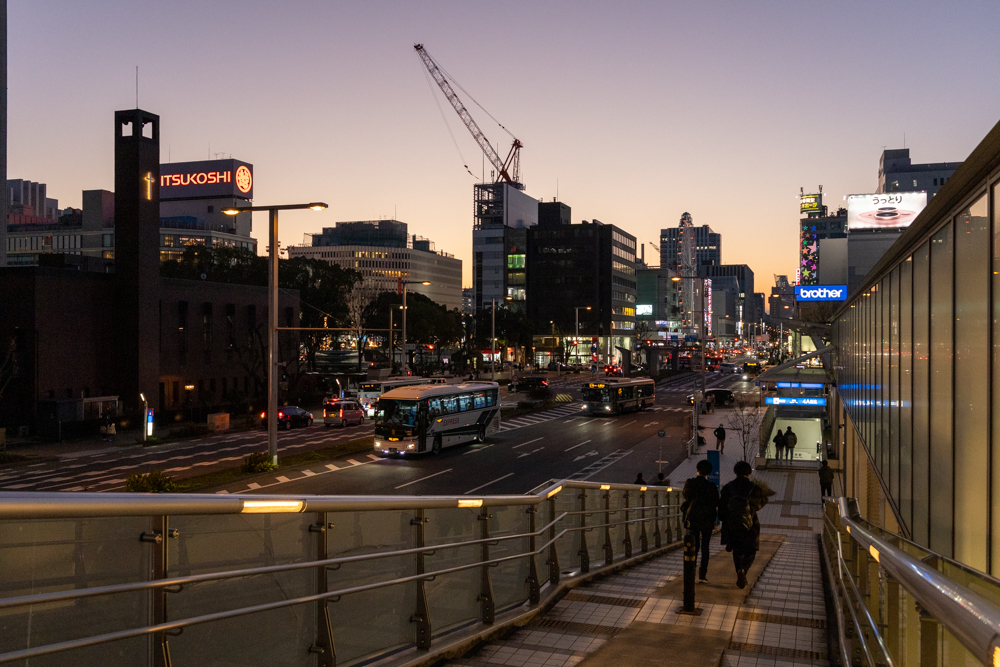 名古屋市栄、1月冬、名古屋市中区の観光・撮影スポット