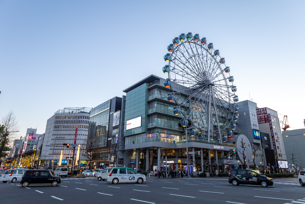 名古屋市栄、1月冬、名古屋市中区の観光・撮影スポット