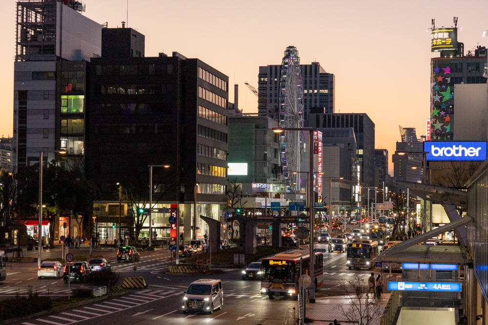 名古屋市栄、1月冬、名古屋市中区の観光・撮影スポット