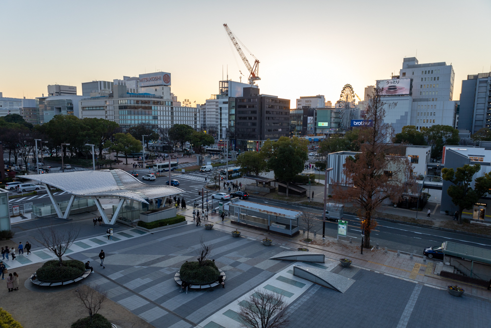 名古屋市栄、1月冬、名古屋市中区の観光・撮影スポット