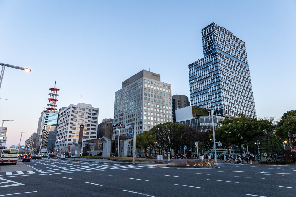 名古屋市栄、1月冬、名古屋市中区の観光・撮影スポット