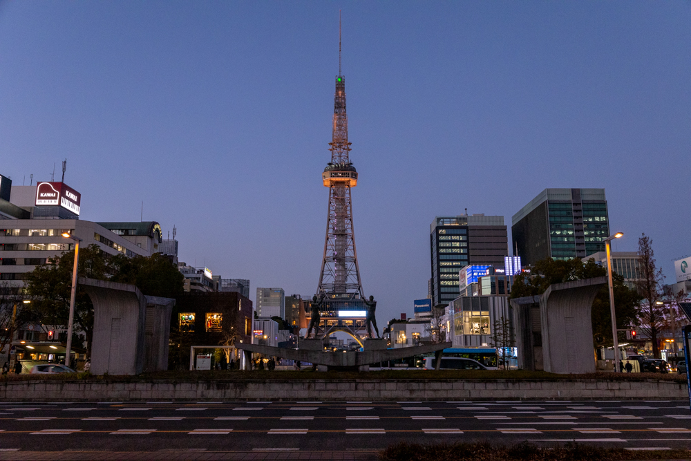 名古屋市栄、1月冬、名古屋市中区の観光・撮影スポット