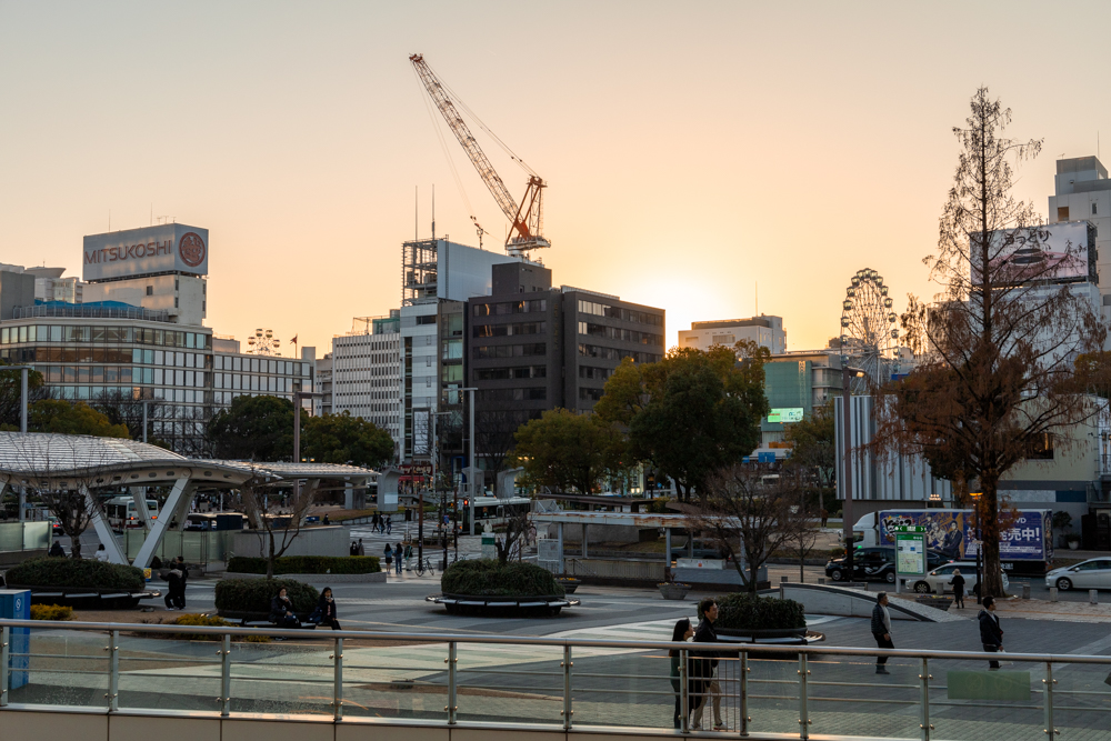 名古屋市栄、1月冬、名古屋市中区の観光・撮影スポット