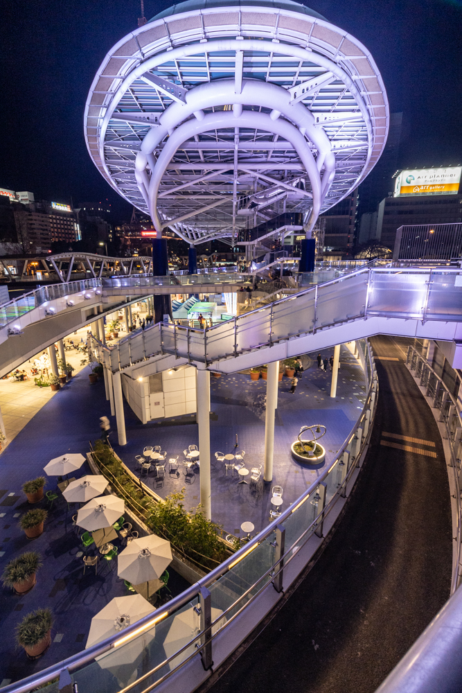 名古屋市栄、夜景、1月冬、名古屋市中区の観光・撮影スポット