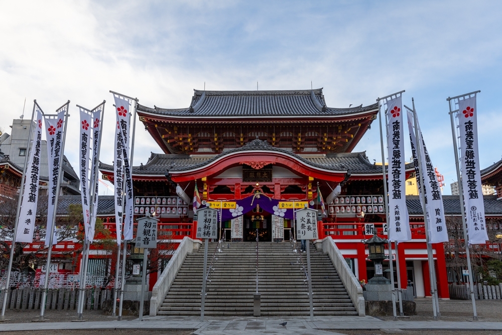 大須観音、1月冬、名古屋市中区の観光・撮影スポット
