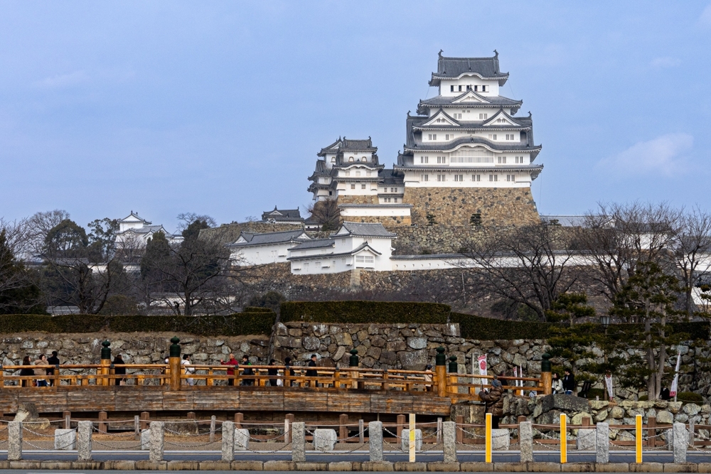 姫路城、１月冬、兵庫県姫路市の観光・撮影スポット