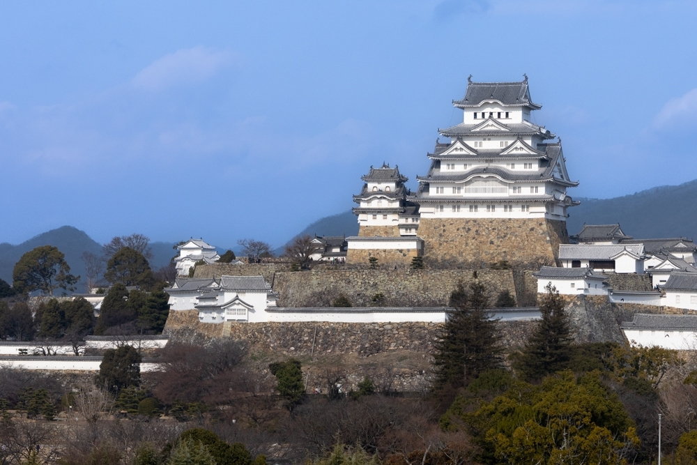 姫路城、イーグレひめじ、１月冬、兵庫県姫路市の観光・撮影スポット