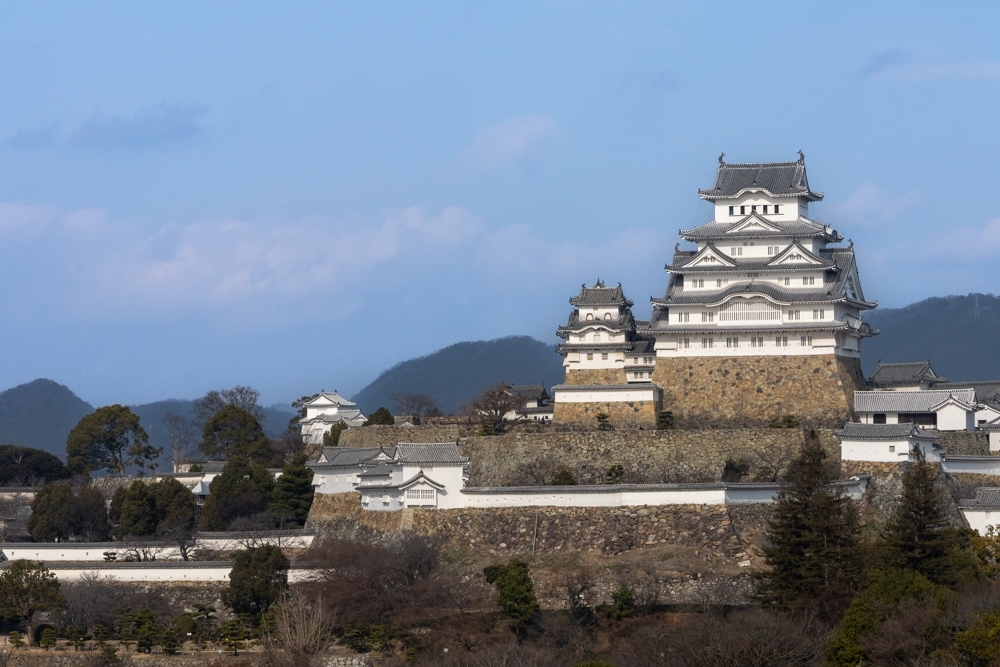 姫路城、イーグレひめじ、１月冬、兵庫県姫路市の観光・撮影スポット