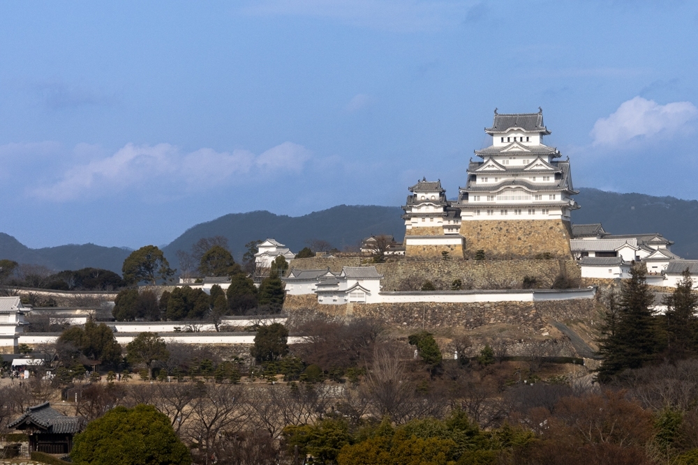 姫路城、イーグレひめじ、１月冬、兵庫県姫路市の観光・撮影スポット