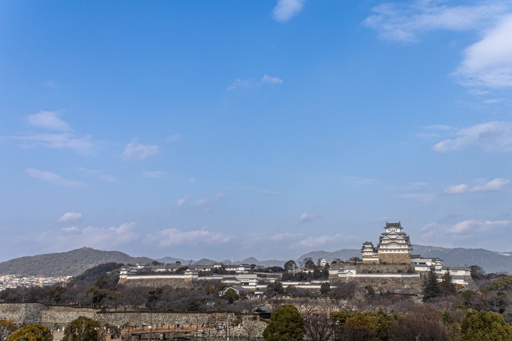 姫路城、イーグレひめじ、１月冬、兵庫県姫路市の観光・撮影スポット
