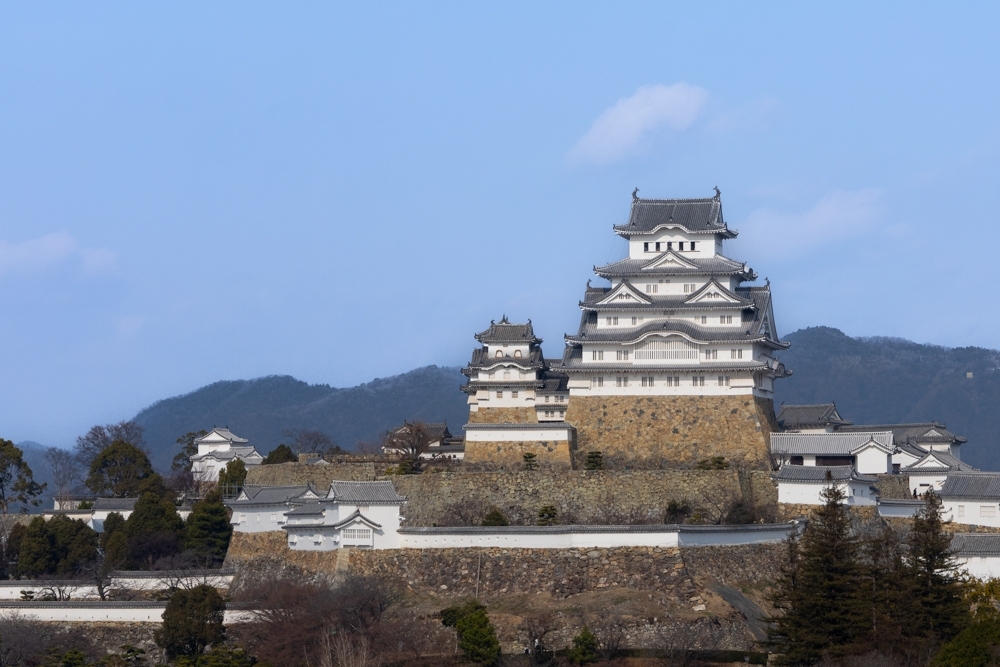 姫路城、イーグレひめじ、１月冬、兵庫県姫路市の観光・撮影スポット