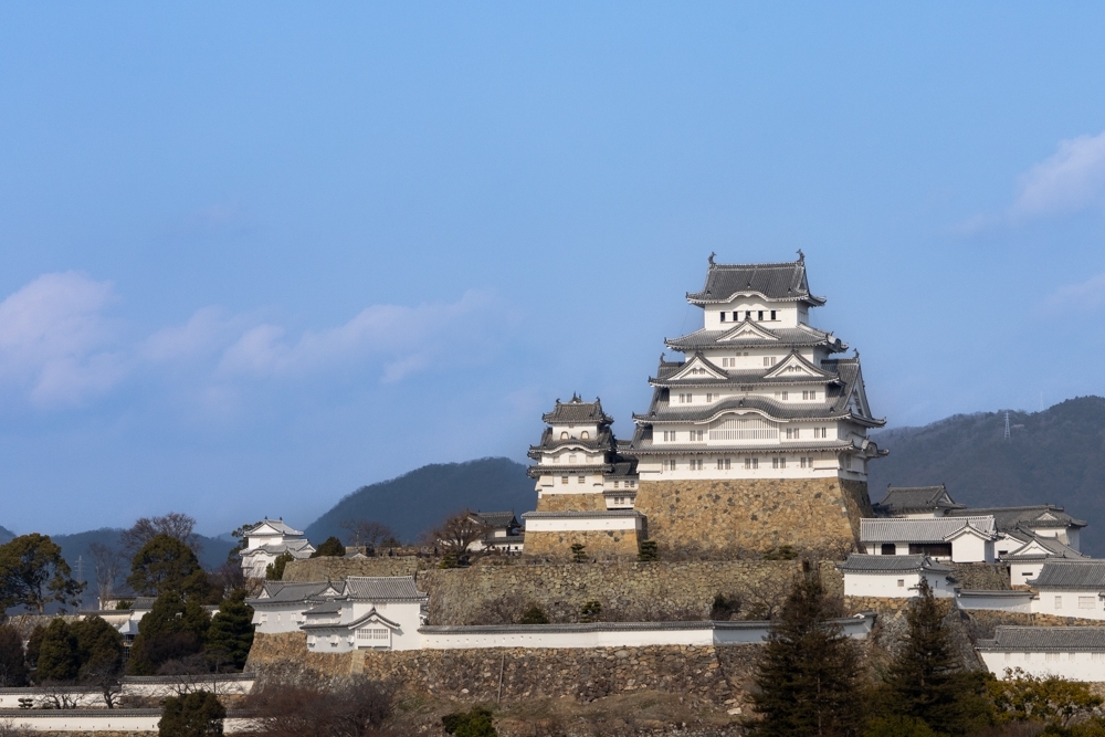 姫路城、イーグレひめじ、１月冬、兵庫県姫路市の観光・撮影スポット