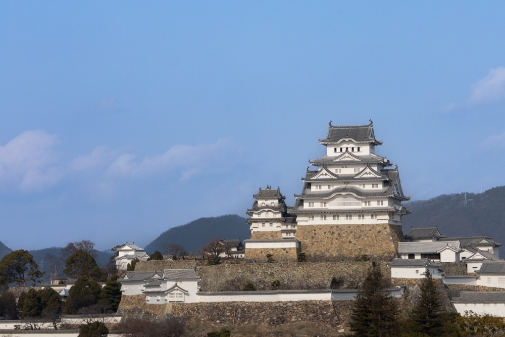 姫路城、イーグレひめじ、１月冬、兵庫県姫路市の観光・撮影スポット