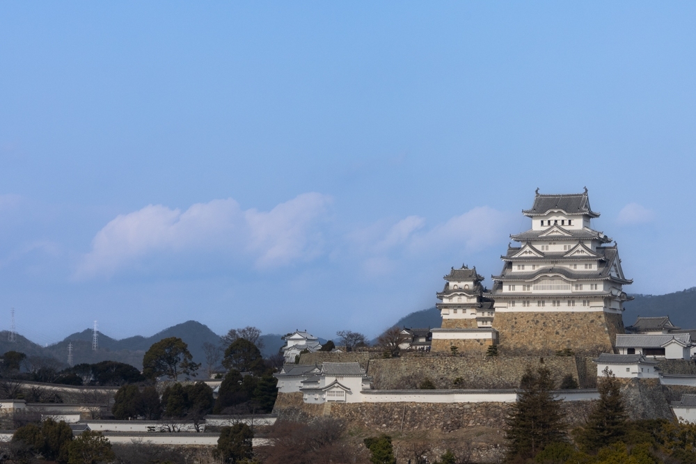 姫路城、イーグレひめじ、１月冬、兵庫県姫路市の観光・撮影スポット