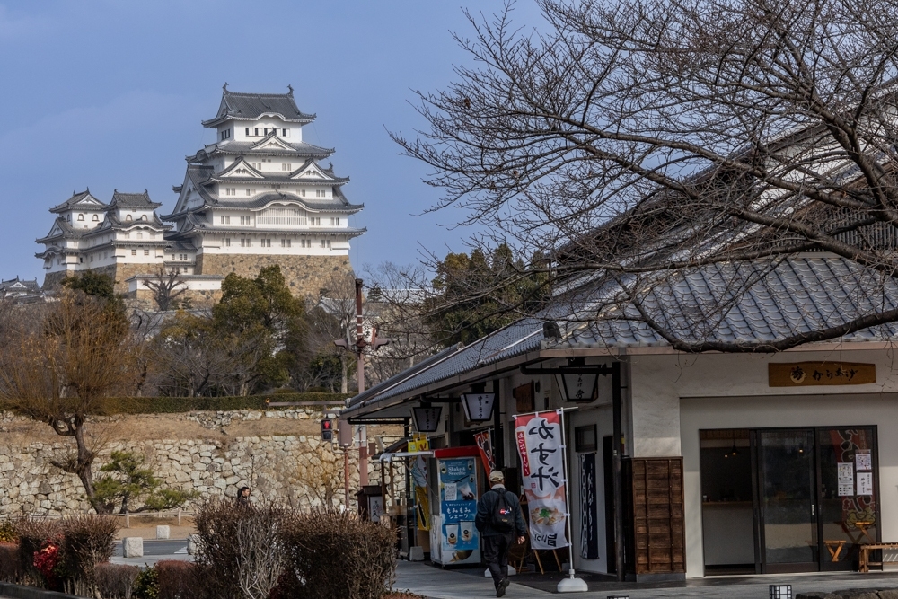 姫路城、１月冬、兵庫県姫路市の観光・撮影スポット