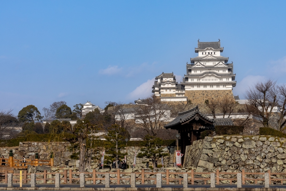 姫路城、イーグレひめじ、１月冬、兵庫県姫路市の観光・撮影スポット