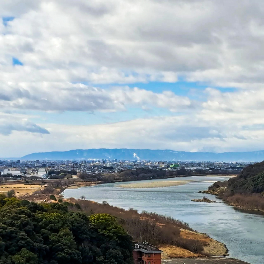 犬山城、天守閣・展望台、１月冬、愛知県犬山市の観光・撮影スポット