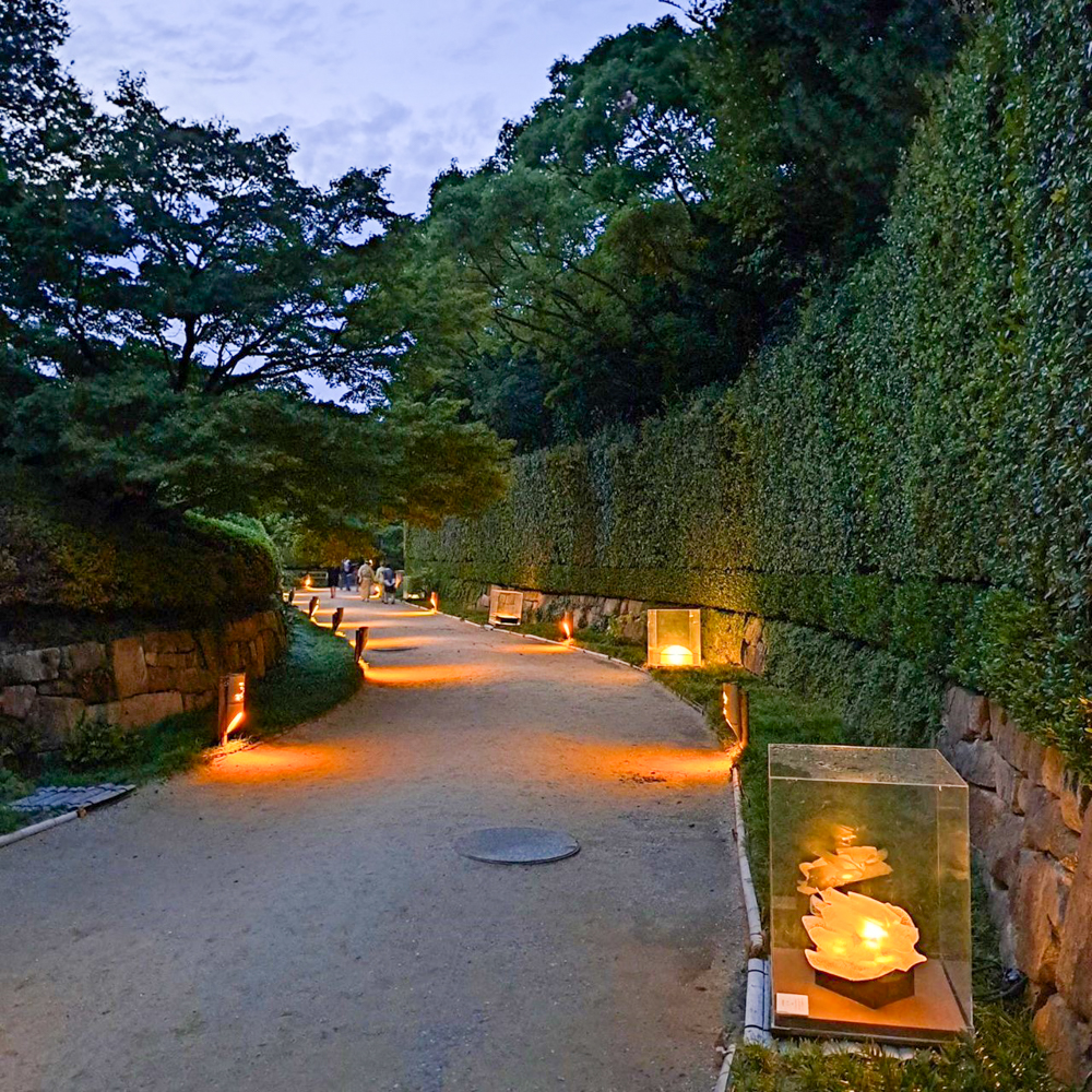 白鳥庭園、秋露祭、観月茶会、９月、秋、名古屋市熱田区の観光・撮影スポットの画像と写真