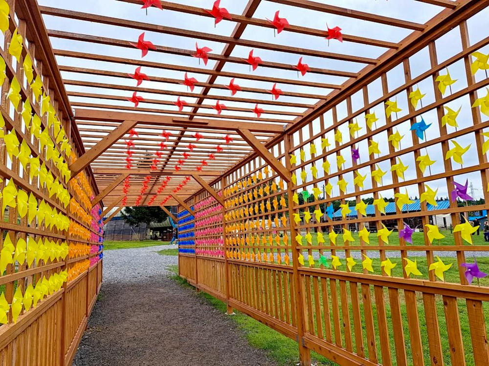 ひるがのピクニック、風鈴、10月夏、岐阜県郡上市の観光・撮影スポットの画像と写真