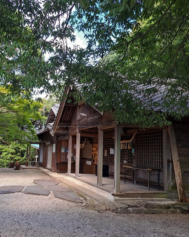 尾張戸神社、新緑・夏景色、8月夏、名古屋市守山区の観光・撮影スポットの名所