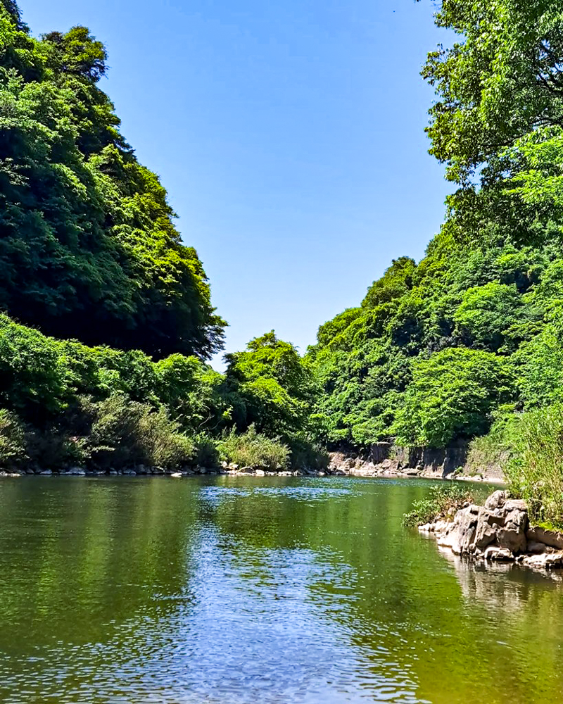 愛岐トンネル、新緑・夏景色、5月夏、愛知県春日井市の観光・撮影スポットの名所