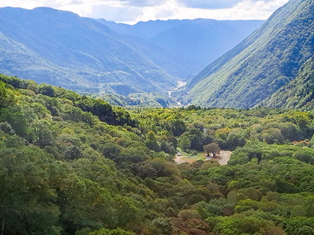 新穂高ロープウェイ 、新緑・夏景色、8月、岐阜県高山市の観光・撮影スポットの名所