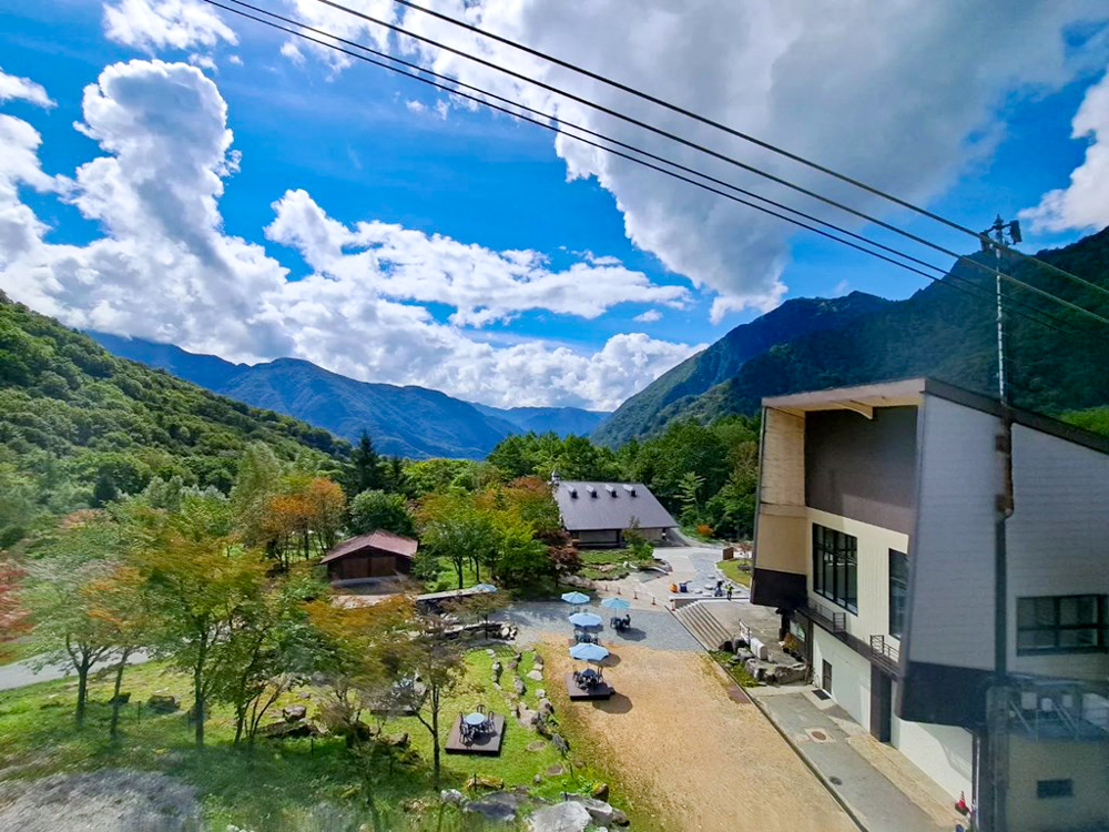 新穂高ロープウェイ 、新緑・夏景色、8月、岐阜県高山市の観光・撮影スポットの名所