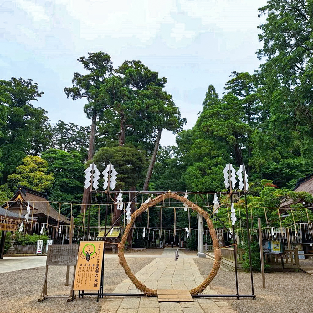 鹿島神宮、６月夏、茨城県鹿嶋市の観光・撮影スポットの名所