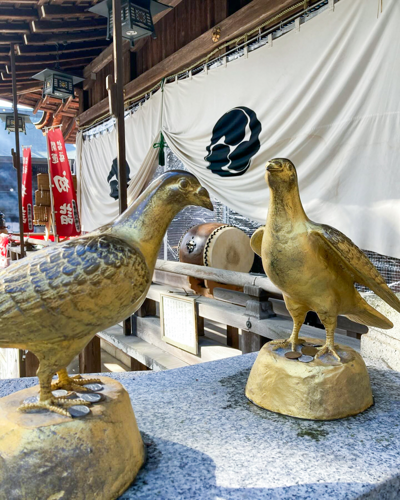 日牟禮(ひむれ)八幡宮 (1)、1月冬、滋賀県近江八幡市の観光・撮影スポットの名所