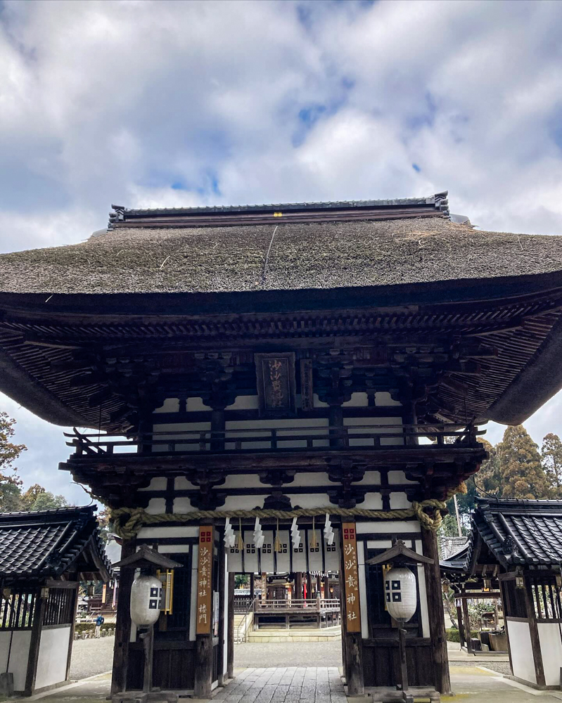 沙沙貴神社、1月冬、滋賀県近江八幡市の観光・撮影スポットの名所