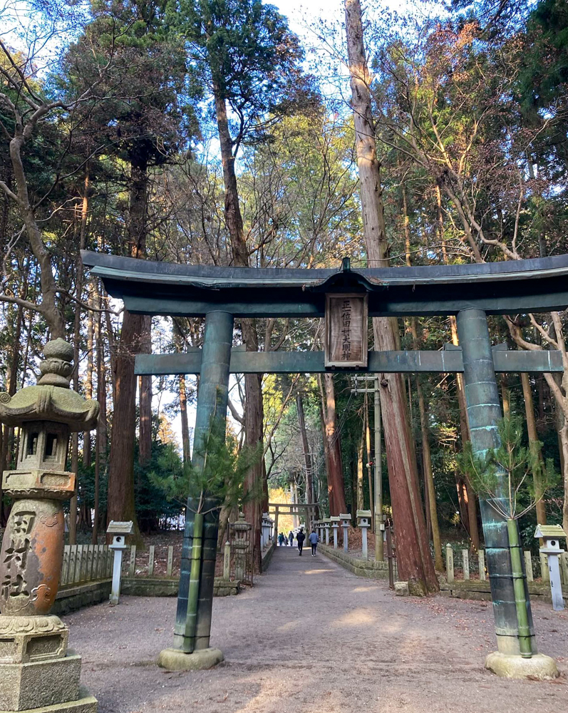 田村神社、1月冬、滋賀県甲賀市の観光・撮影スポットの名所