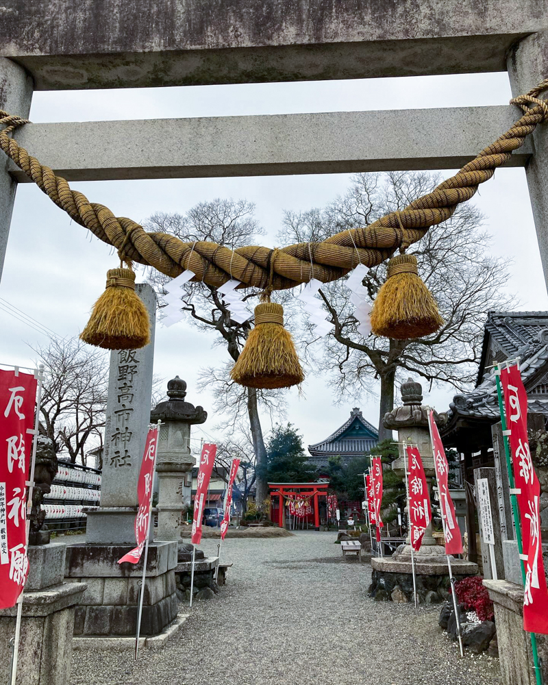 神戸宗社、1月冬、三重県鈴鹿市の観光・撮影スポットの名所