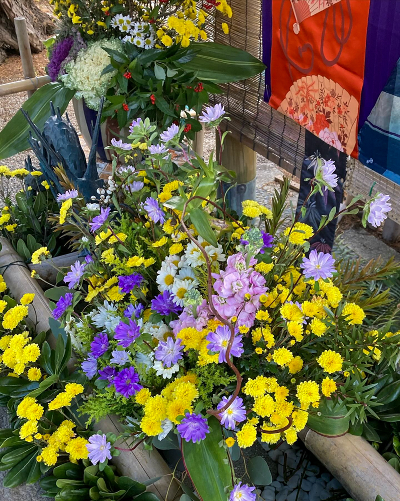 竹神社、花手水舎、1月冬、三重県多気郡の観光・撮影スポットの名所 |